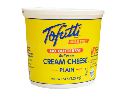 CLEARANCE - Tofutti Plain Better Than Cream Cheese - 2.27kg For Sale