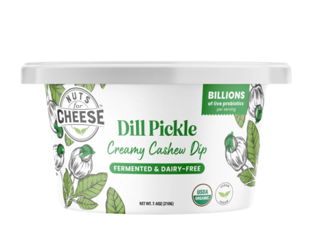 Nuts For Cheese Dill Pickle Creamy Cashew Dip - 210g Discount