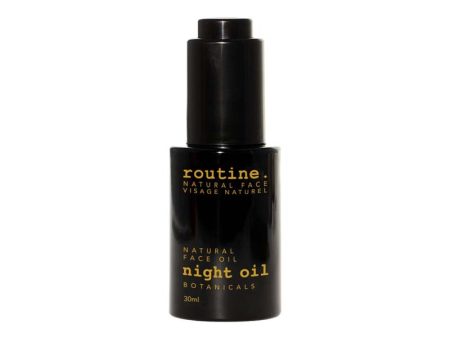 CLEARANCE - Routine Golden Slumber Face Night Oil - 30ml For Discount