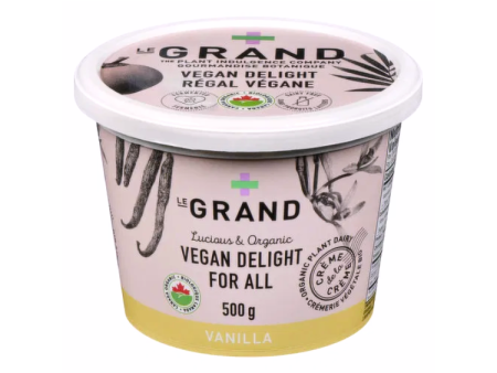 Le Grand Organic Vanilla Yoghurt - 500g For Sale