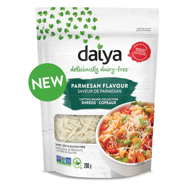 CLEARANCE - Daiya Parmesan Cutting Board Shreds - 200g Supply