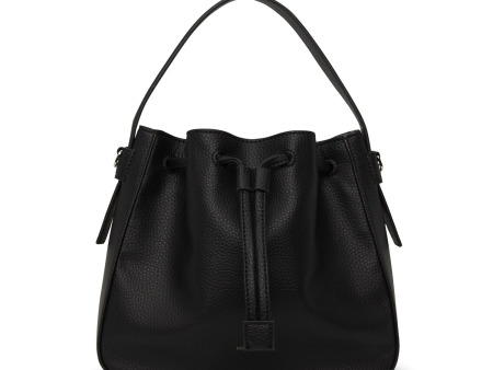 CLEARANCE - Matt & Nat Amber Purity Bucket Bag - Black For Cheap