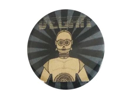 CLEARANCE - Vegan Supply  Vegan  C-3PO Button Hot on Sale