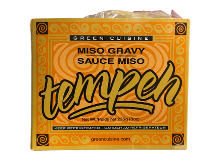 CLEARANCE - Green Cuisine Miso Gravy Tempeh - 225g Discount