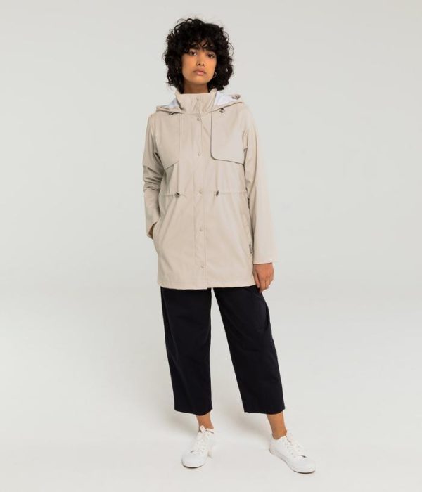 CLEARANCE - Matt & Nat Alexis Rain Jacket - Nude L Online