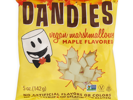 CLEARANCE - Dandies Maple Marshmallows - 142g For Discount