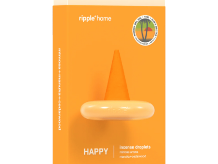 Ripple+ Home HAPPY Mimosa Incense - 26 droplets Fashion