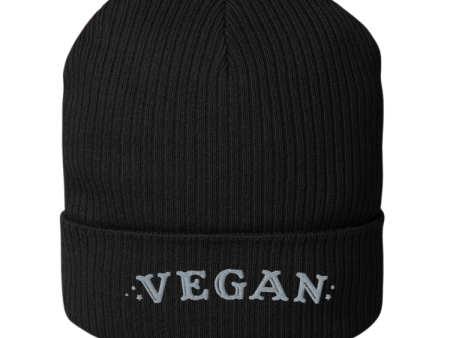 Vegan Power Co  Vegan  Ouija Font Beanie - Black For Cheap