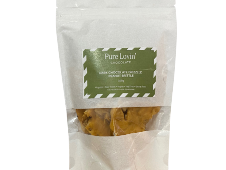 CLEARANCE - Pure Lovin  Chocolate Organic Peanut Brittle - 100g Supply