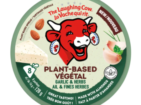 CLEARANCE - The Laughing Cow Garlic & Herb Wedges - 128g on Sale