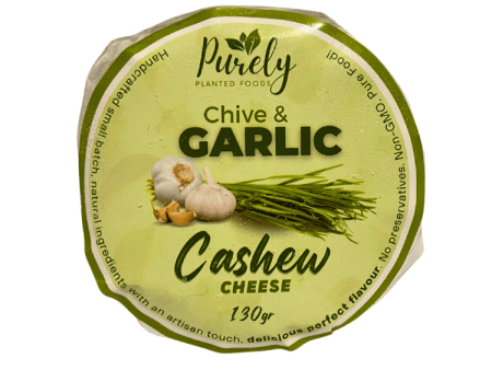 Purely Planted Chive & Garlic Cashew Cheese - 130g Discount