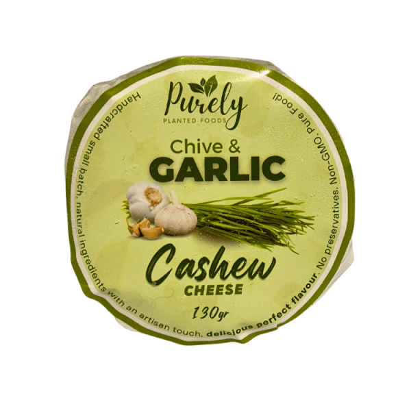 Purely Planted Chive & Garlic Cashew Cheese - 130g Discount