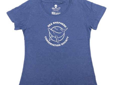 CLEARANCE - Sea Shepherd Women s Ocean Blue Tee For Discount