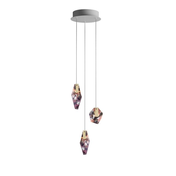 Fragments Round LED Chandelier Online Sale