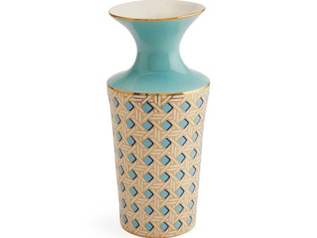 Basketweave Cuff Vase Online Hot Sale