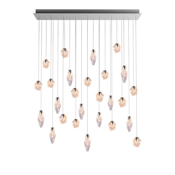 Fragments Rectangle LED Chandelier Discount