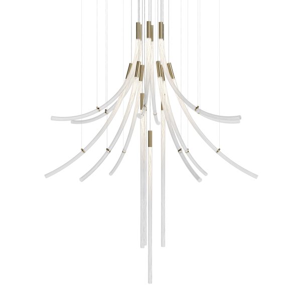 Flare 16-Light LED Chandelier Online now