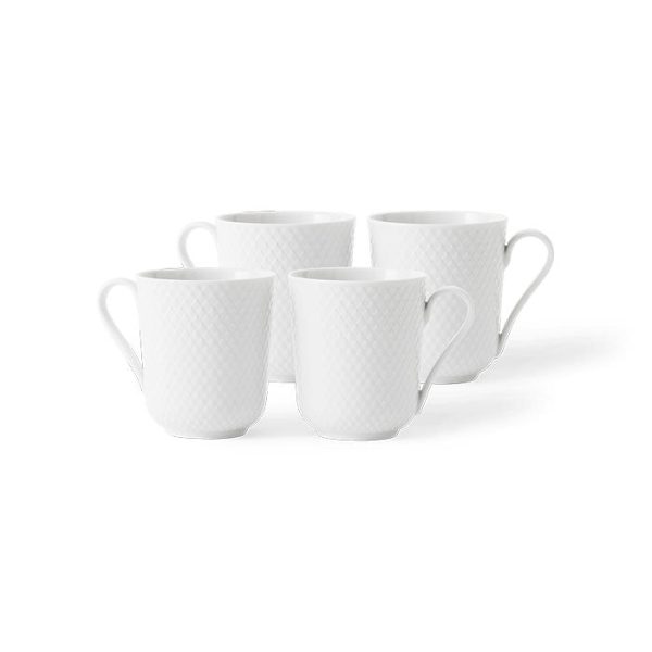 Rhombe Mug with Handle (Set of 4) For Sale