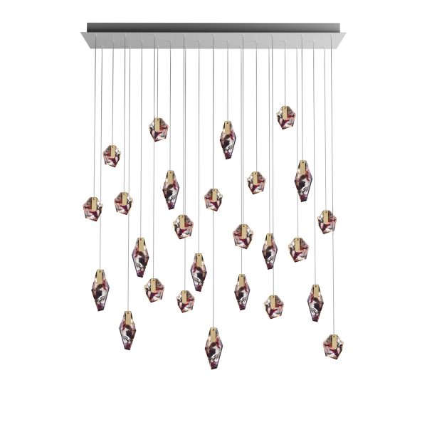 Fragments Rectangle LED Chandelier Discount