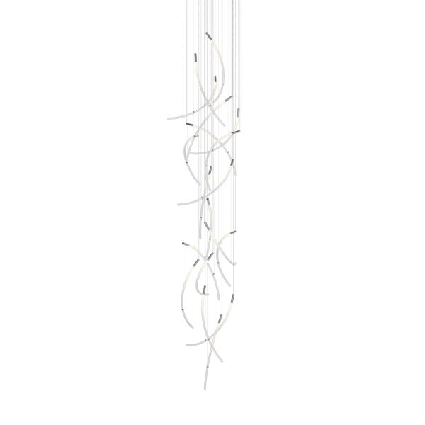 Flare 19-Light LED Chandelier For Discount