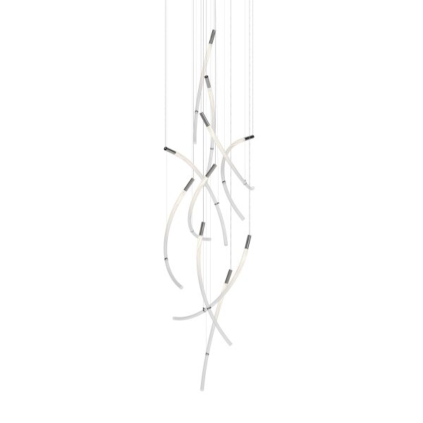 Flare 10-Light LED Chandelier Cheap