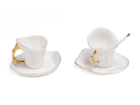 Meltdown Coffee Set (Set of 2) For Cheap