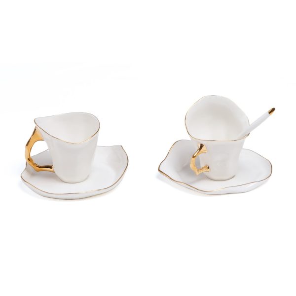 Meltdown Coffee Set (Set of 2) For Cheap