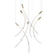 Flare 6-Light LED Chandelier Cheap