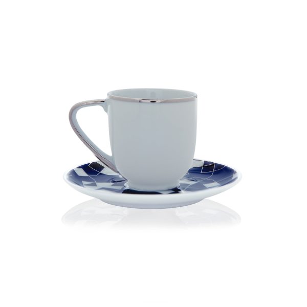 Night Coffee Cup and Saucer (Set of 6) Online Hot Sale