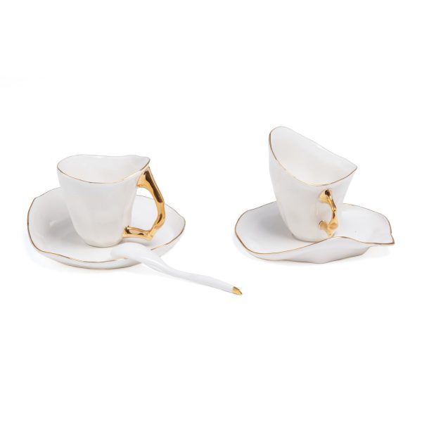 Meltdown Coffee Set (Set of 2) For Cheap