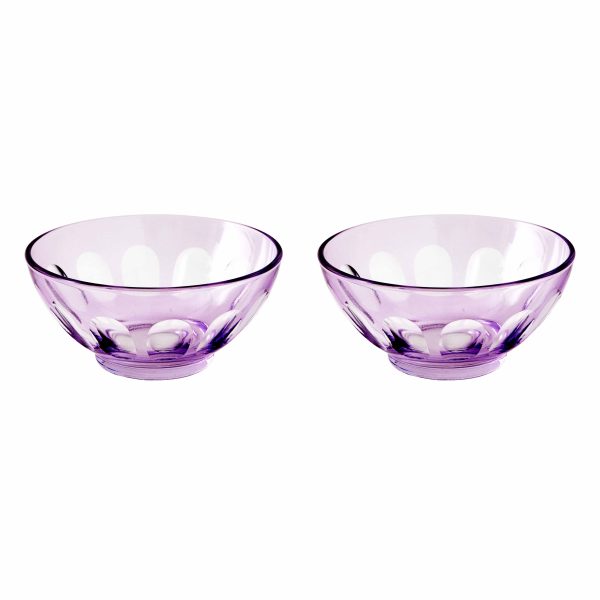 Acqua Rialto Glass Bowl (Set of 2) Online Sale