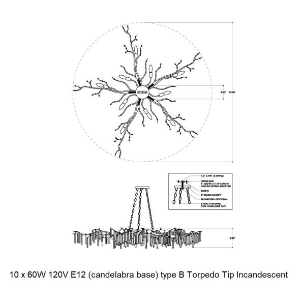 Forest Chandelier Hot on Sale