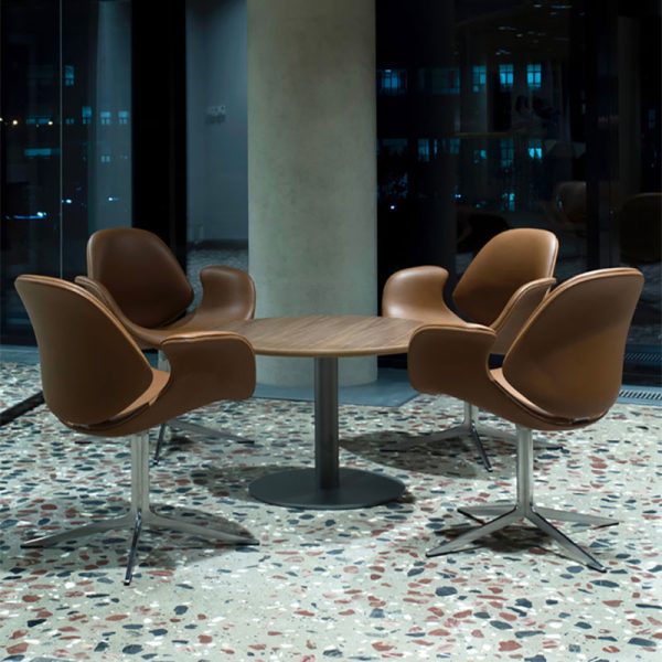 Council Fully Upholstered Swivel Lounge Chair Online now