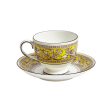 Florentine Teacup and Saucer Cheap