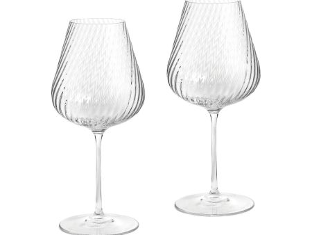 Vera Wang Swirl White Wine Glass (Set of 2) Discount