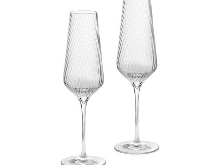 Vera Wang Swirl Flute (Set of 2) Discount