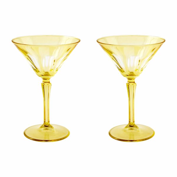 Acqua Rialto Martini Glass (Set of 2) For Discount