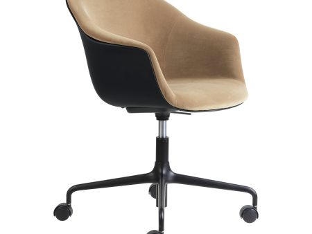 Bat Front Upholstered Swivel Conference Chair Sale