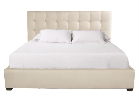 Avery Extended Fabric Panel Bed For Cheap