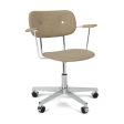 Co Fully Upholstered Task Chair with Armrest Hot on Sale