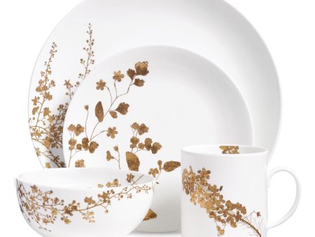 Vera Wang Jardin 4-Piece Dinnerware Set For Sale