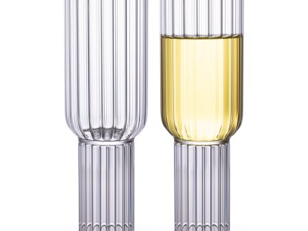 Frances Champagne Flute (Set of 2) For Cheap