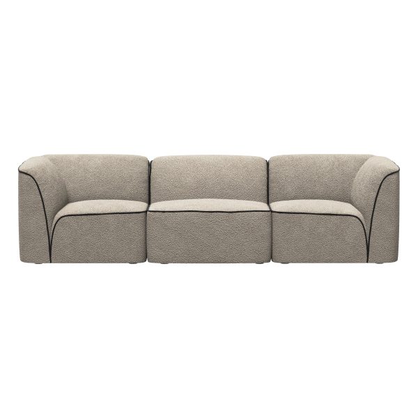 Flora 3-Seater Sofa For Discount