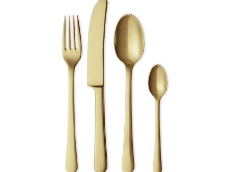 Copenhagen Gold Cutlery Set on Sale