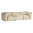 Flora 3-Seater Sofa For Discount