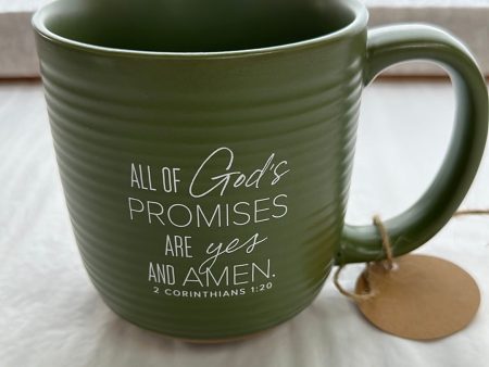 HEAL RESTORE GREEN MUG-4812 on Sale