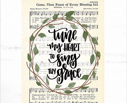 DUST444 - Tune My Heart I - 12x16 For Discount