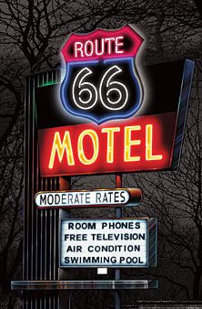 JGS250 - Route 66 Motel - 8x20 For Sale