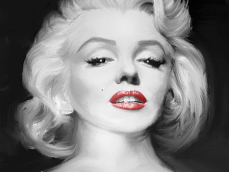 JGS260 - Marilyn s Gaze - 12x16 Online Sale