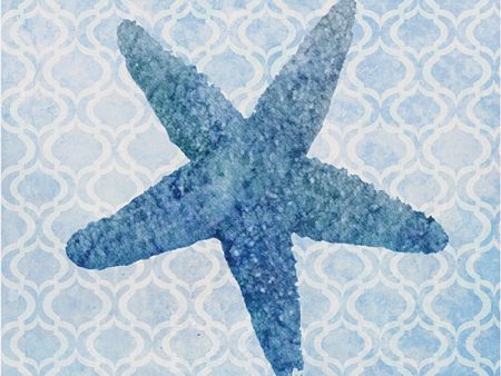 BLUE373 - Starfish II - 12x12 Fashion